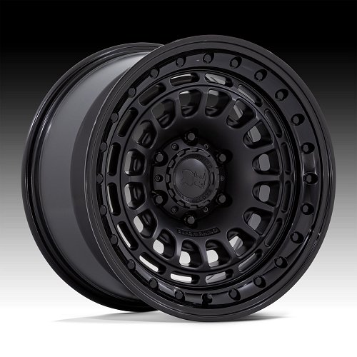 Black Rhino Sahara Matte Black Custom Wheels 1